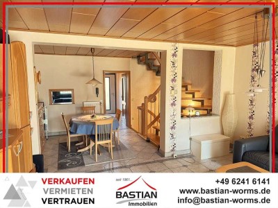 Alles drin, alles dran: Gepflegtes Reihenhaus mit Garten und Garage in Worms-Horchheim!