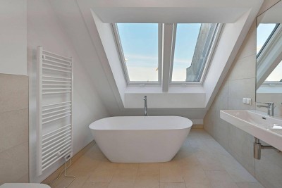 MAI-HIGH-SONETTE &gt;&gt; Moderne Duplex-Wohnung mit lichtdurchfluteten Räumen &gt;&gt; DACHTERRASSE