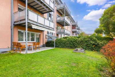 Lichtdurchflutete 3-Zimmer-Wohnung mit großem Garten und Tiefgaragenstellplatz – Ideal zur Kapitalan