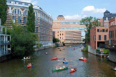 3,5-Zimmer Loft - Blick auf die weiße Elster