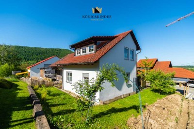 Naturnah leben – familienfreundliches Haus mit zwei Wohneinheiten in idyllischer Lage von Glems