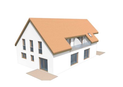 Hünfeld-Oberrombach: Schlüsselfertig ins Glück – Erstbezug im Premium-Neubau-3 Zimmer + Gartenanteil