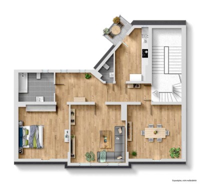Sie suchen das Besondere? Stilvolle, helle 3-Zimmer- Wohnung in bester Lage von Bayreuth