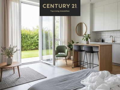 Dein kleines Stadtglück: 1-Zimmer-Wohntraum mit Terrasse