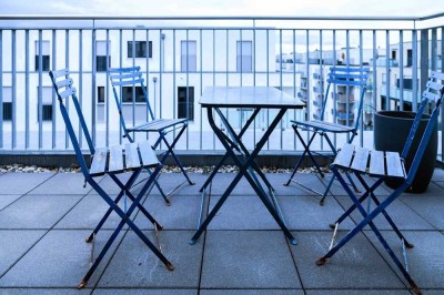 ab 25.10.2025 - Elegante, moderne 2-Zi-Wohnung im obersten Stock mit Weitsicht