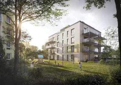 Am Kulkwitzer See: Ihre Traumwohnung im DG mit 3 Zimmern, KfW40, mit Fahrstuhl & großer Terrasse