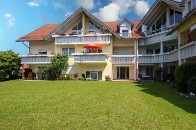 Helle 2-Zimmer-Erdgeschosswohnung mit Tiefgaragenstellplatz in Peiting