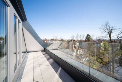 Singletraum in Nymphenburg - atemberaubende Penthouse-Wohnung zum Erstbezug