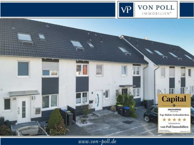 Wohnen für Familien: Lichtdurchflutetes Reihenhaus in ruhiger Spielstraße