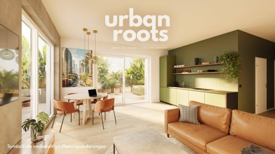 URBAN ROOTS – Südostseitige Eckwohnung mit Garten und 1. OG-Wohngefühl