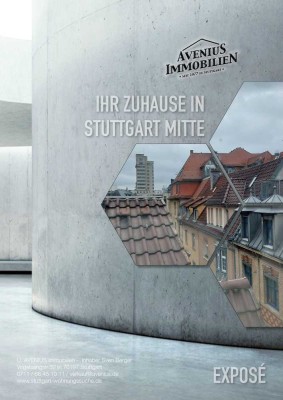 Möblierte DG-Wohnung in Stuttgart Mitte