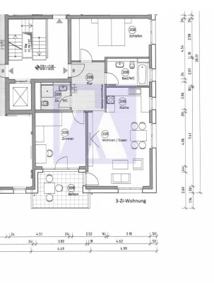 Helle, komfortable 3-Zimmer-Wohnung in Friedrichshafen