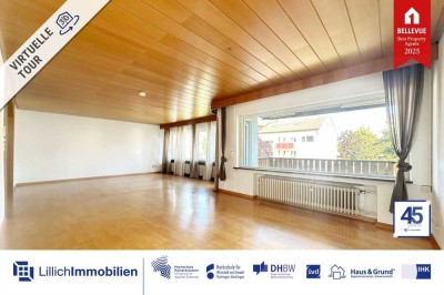 Ohne Käuferprovision: Viel Platz & viele Möglichkeiten: 3,5-Zimmer-Wohnung in idyllischer Lage