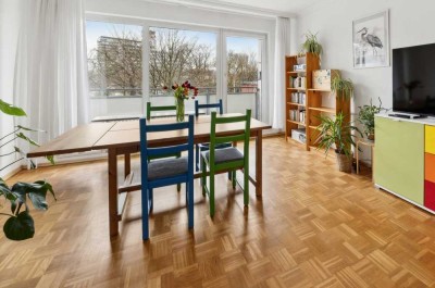 Provisionsfrei - Helle und gut geschnittene 3-Zimmer-Wohnung mit Balkon im Herzen von Lokstedt