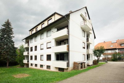 vermietete Einzimmerwohnung mit Balkon und Stellplatz in Löffingen zu verkaufen