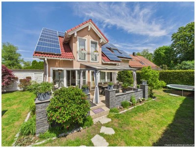 Modernes Einfamilienhaus mit Einliegerwohnung, Wellnessbereich & nachhaltiger Technik