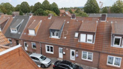 Ebenerdiges Wohnen! Charmantes Reihenmittelhaus mit pflegeleichtem Grundstück in Emden