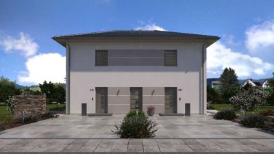 Haus mit 2 Haushälften ! Nur 475.000,-EUR für eine Haushälfte mit Grundstück in Strausberg Stadt !