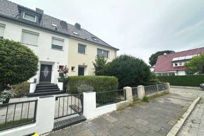 Familienfreundliches Reihenendhaus nahe Holzhafen