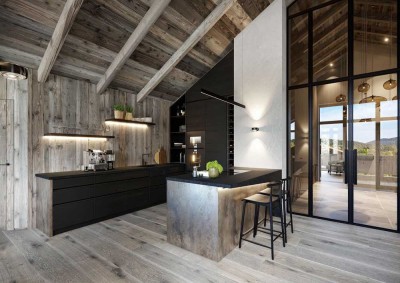 Penthouse-Wohnung mit Seeblick