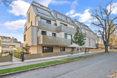 Wunderbarer NUSSBERGBLICK mit südseitiger Terrasse- DG-ERSTBEZUG!