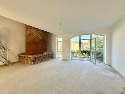 Außergewöhnliche und einzigartige Loftwohnung mit Balkon und Tiefgarage