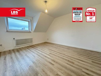 **Zentral gelegene schöne Dachgeschosswohnung mit Balkon in Bocholt!**