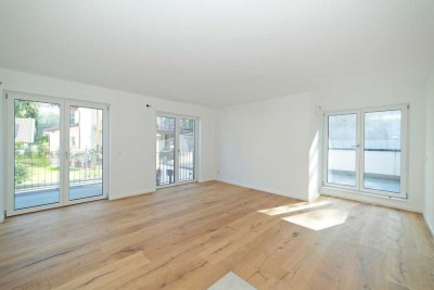 Luxoriöses Wohnen im Neubau: 2-Zimmer-Wohnung mit Balkon und Terrasse in Markt Schwaben