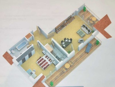 2-Zimmer Wohnung in Sasbachwalden mit 67 m²