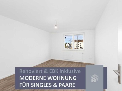 Renoviert & Praktisch geschnitten | Moderne Wohnung für Singles & Paare