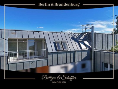 Modernisierte 2-Zimmer-Penthouse-Eigentumswohnung mit Dachterrasse
