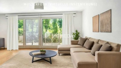 Großzügige 3-Zimmer-Wohnung mit 2 Balkonen und Tiefgaragenstellplatz – stilvoll wohnen am Waldrand