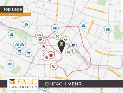 Großräumig leben, direkt in der City