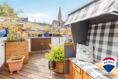 Schmuckstück in Köln-Lövenich – Haus mit Dachterrasse statt Garten