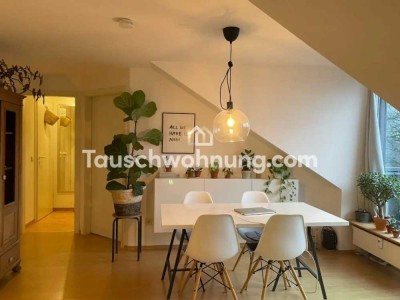 Tauschwohnung: Lichtdurchflutete 2 ZKB mit Süd-West Balkon
