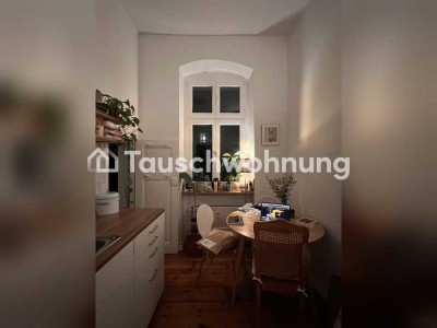 Tauschwohnung: Charmante Altbauwohnung im Kunger-Kiez mit Balkon