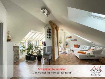 WOW!!! Traumhafte 3,5-Zimmer-Maisonette-Wohnung mit toller Ausstattung und Stellplatz in Nürnberg
