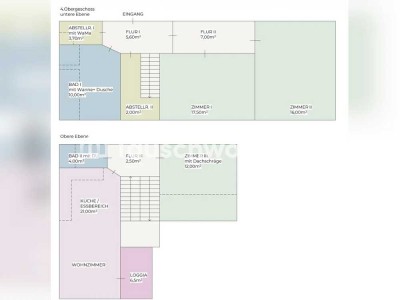 Tauschwohnung: SUCHE 3-Zi-Whg ! TAUSCHE gemütliche 4-Zi-Maisonette-Whg