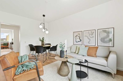 PROVISIONSFREIE helle 2 Zimmer Wohnung mit Balkon