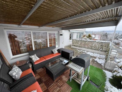 3-Zimmer-Wohnung mit großer Terrasse, Tiefgarage und Aufzug in Eutingen