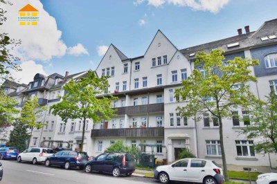 Gemütliche Dachgeschoss-Wohnung mit Tageslichtbad & Balkon am Zeisigwald gesucht?