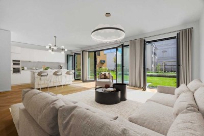 Wohnen im Zentrum - Familienfreundliche 3 bis 4-Zimmer Gartenwohnung nahe Barberini Museum
