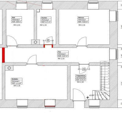 Seniorengerechte 2-Zimmer-Wohnung in Cavertitz mit vielen Extras