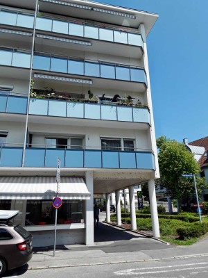 Exklusive, gepflegte 3-Zimmer-Wohnung mit Balkon und Einbauküche in Lindau