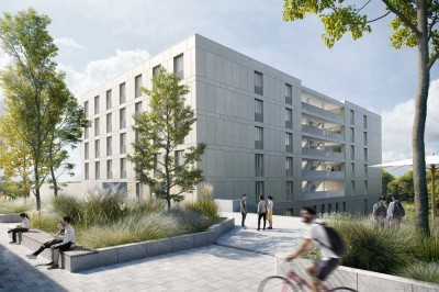 Neubau - WG-Zimmer am Waldcampus