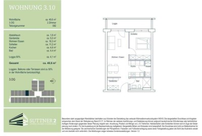 Schöne 2 Zimmer Wohnung
