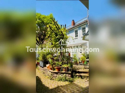 Tauschwohnung: Traumhafte Wohnung mit Dachterrasse und Biergarten
