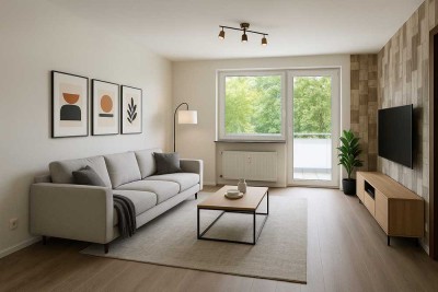 Gemütliche 2-Zimmer Wohnung mit Balkon in Mainz-Weisenau