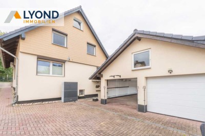 Zweifamilienhaus saniert zwischen Leipzig - Halle, mit Pool und Garten – modern & energieeffizient