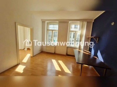 Tauschwohnung: 2 Raum Wohnung in teilsaniertem Altbau